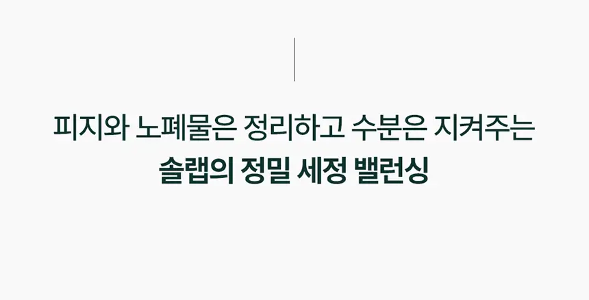 [NEW] 솔랩 헤어루트 코어 밸런싱 샴푸 400ml 상세페이지 6